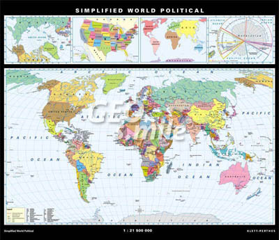 preview one of Simplified World Political (single-map)
