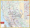 California North Wall Map
