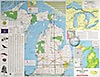 Michigan - State Wall Map