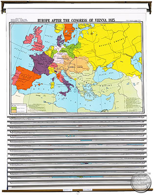 preview one of Modern European and World History (Multi-roller) - History Map Sets